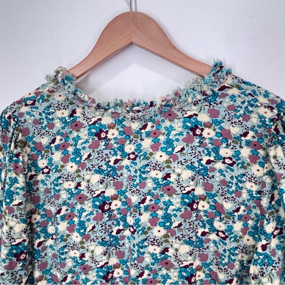 NATURAL LIFE Floral Dress - Blue and Red - Picture 10 of 16